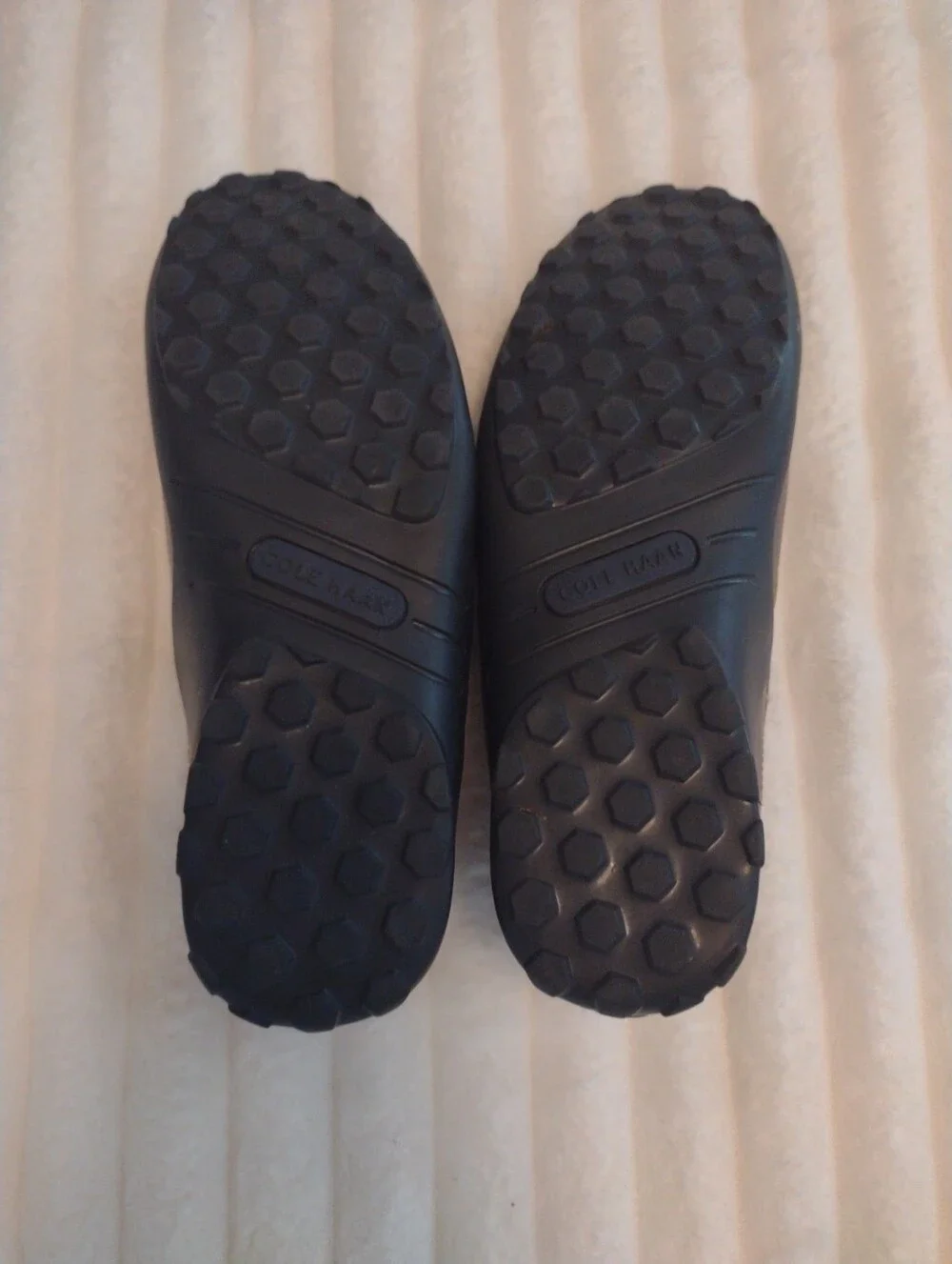 Cole Haan Tucker Venetian Mens 8M Black Genuine Leather Loafers Driving Shoes